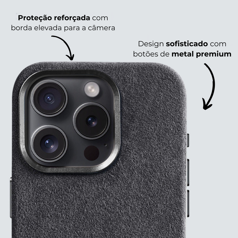 Alcantara Case - Cinza Urbano