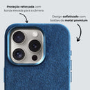 Alcantara Case - Azul Oceano