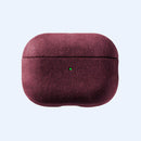 Alcantara Case - AirPods - Vinho