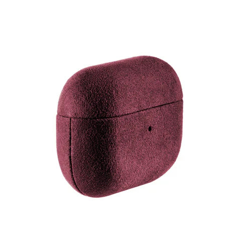 Alcantara Case - AirPods - Vinho