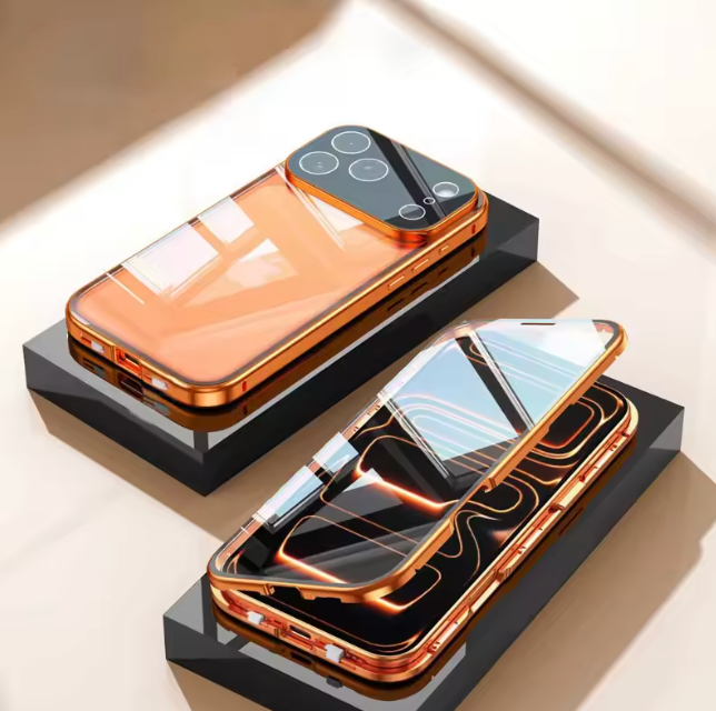 Case Magnética Blindada iPhone - Proteção na Camera, Trava de Segurança e Tela de Privacidade