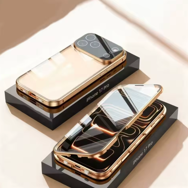 Case Magnética Blindada iPhone - Proteção na Camera, Trava de Segurança e Tela de Privacidade