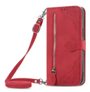 Case Couro Com Slot Para Cartão e Alça Para iPhone