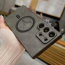 Capa MagSafe Leather Para Samsung