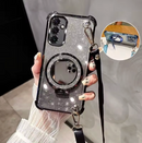 Capa Glam Mirror Para Samsung Com Espelho e Suporte