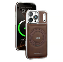 Case Couro com Suporte Giratório 360° para iPhone