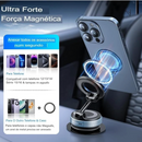 Suporte Magnético Universal com Ventosa de Sucção 360° para Celular, Veicular Multiuso Mesa Parede Vidro Portátil