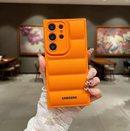 Case Almofadada Luxo Costurada para Samsung