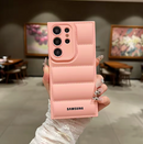 Case Almofadada Luxo Costurada para Samsung