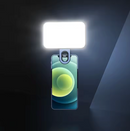 Mini Luz de Selfie LED Portátil com 3 Modos de Brilho Ajustável e Recarregável