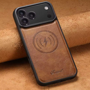 Capa Luxo em couro Style com Magsafe