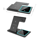 Base de carregamento 3 em 1 para iPhone