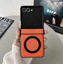 Case Shield Couro com Suporte Samsung Z Flip