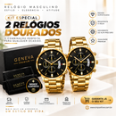 Relógio de Luxo Geneva Imperial Gold | COMPRE 1, LEVE 2