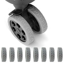 KIT Protege Roda SilenceRoll™ – Rodinhas silenciosas, viagem tranquila.