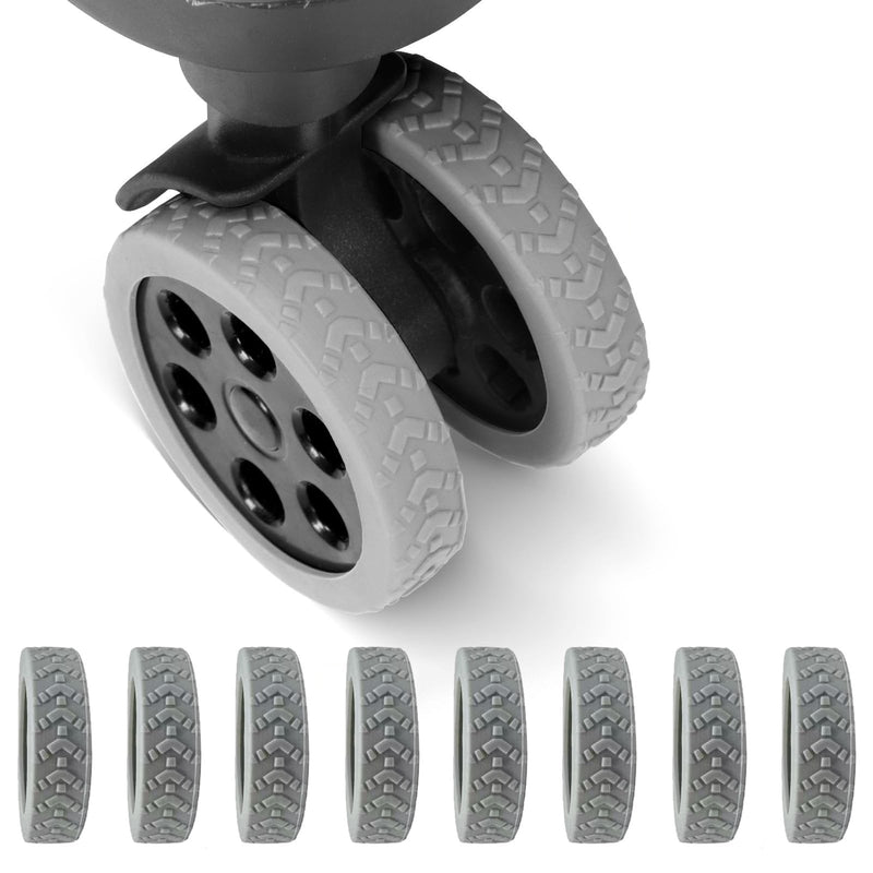 KIT Protege Roda SilenceRoll™ – Rodinhas silenciosas, viagem tranquila.