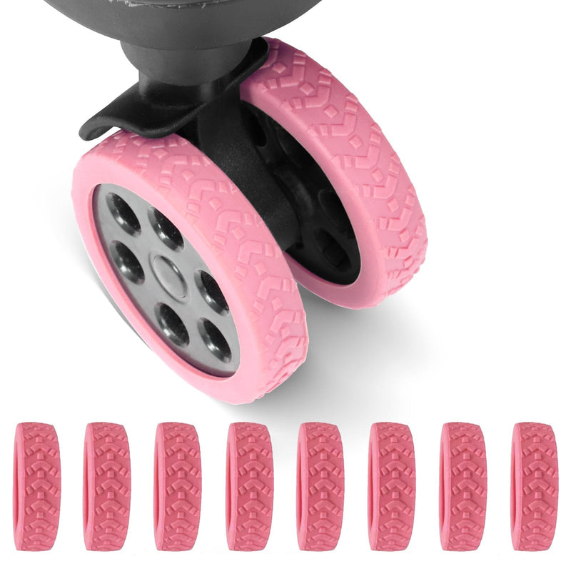 KIT Protege Roda SilenceRoll™ – Rodinhas silenciosas, viagem tranquila.