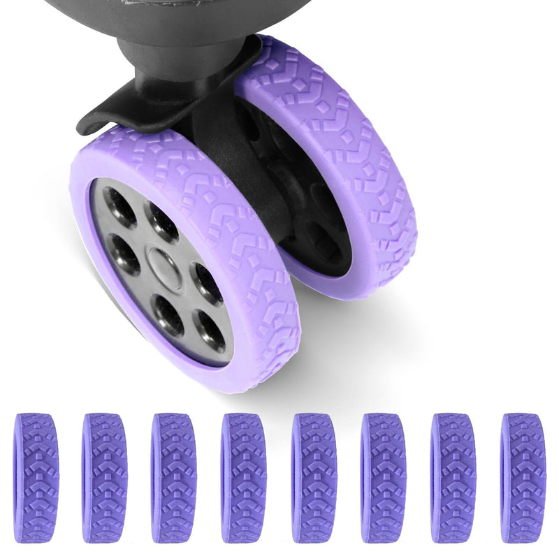 KIT Protege Roda SilenceRoll™ – Rodinhas silenciosas, viagem tranquila.