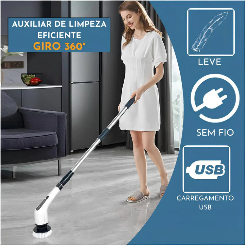 PowerClean – Esfregão Elétrico 9 em 1
