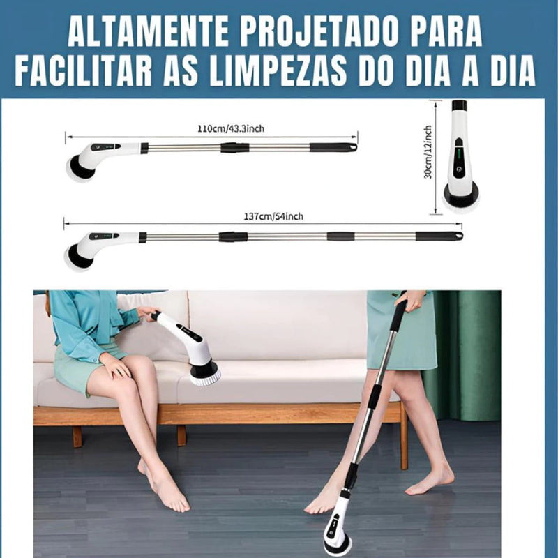 PowerClean – Esfregão Elétrico 9 em 1