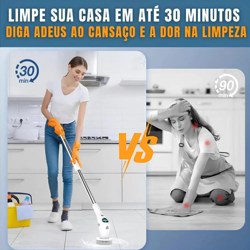PowerClean – Esfregão Elétrico 9 em 1