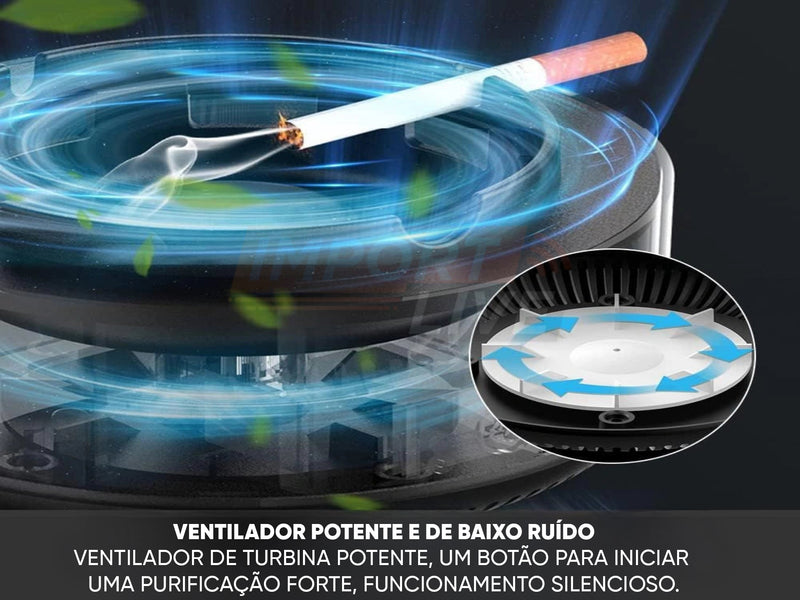 Cinzeiro Purificador de AR