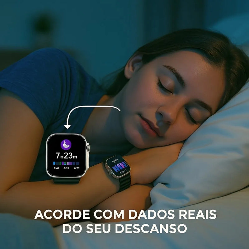 SmartWatch Series Ultra 8 (Leve 1 pulseira Loop Alpina GRÁTIS) 🚨 OFERTA VÁLIDA SOMENTE HOJE ATÉ AS 23H59!