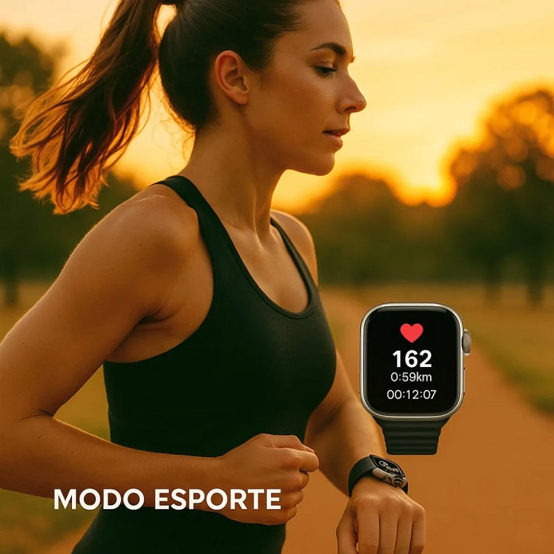 SmartWatch Series Ultra 8 (Leve 1 pulseira Loop Alpina GRÁTIS) 🚨 OFERTA VÁLIDA SOMENTE HOJE ATÉ AS 23H59!
