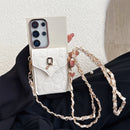 Case Crossbody Luxuosa com Alça para Samsung