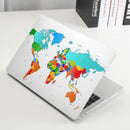 Case Mapa Mundial para Macbook
