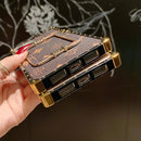 Case Retrô Flowers Squares - para iPhone