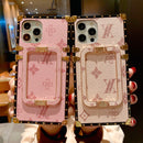 Case Retrô Flowers Squares - para iPhone