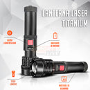ÚLTIMAS UNIDADES - Lanterna Laser Titanium® - Á Prova de água