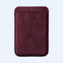 Carteira Alcantara MagSafe - Vinho