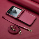 Case Luxo com Alças para Samsung Galaxy Z Flip