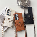Case Crossbody Luxuosa com Alça para Samsung