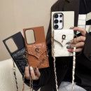 Case Crossbody Luxuosa com Alça para Samsung