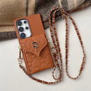 Case Crossbody Luxuosa com Alça para Samsung