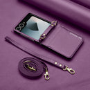 Case Luxo com Alças para Samsung Galaxy Z Flip