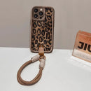 Capa Leopardo Luxo - com Cordão para iPhone
