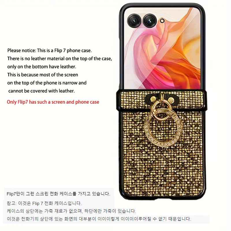 Case/Capa Diamond para Samsung Galaxy Z Flip - Series Luxurious