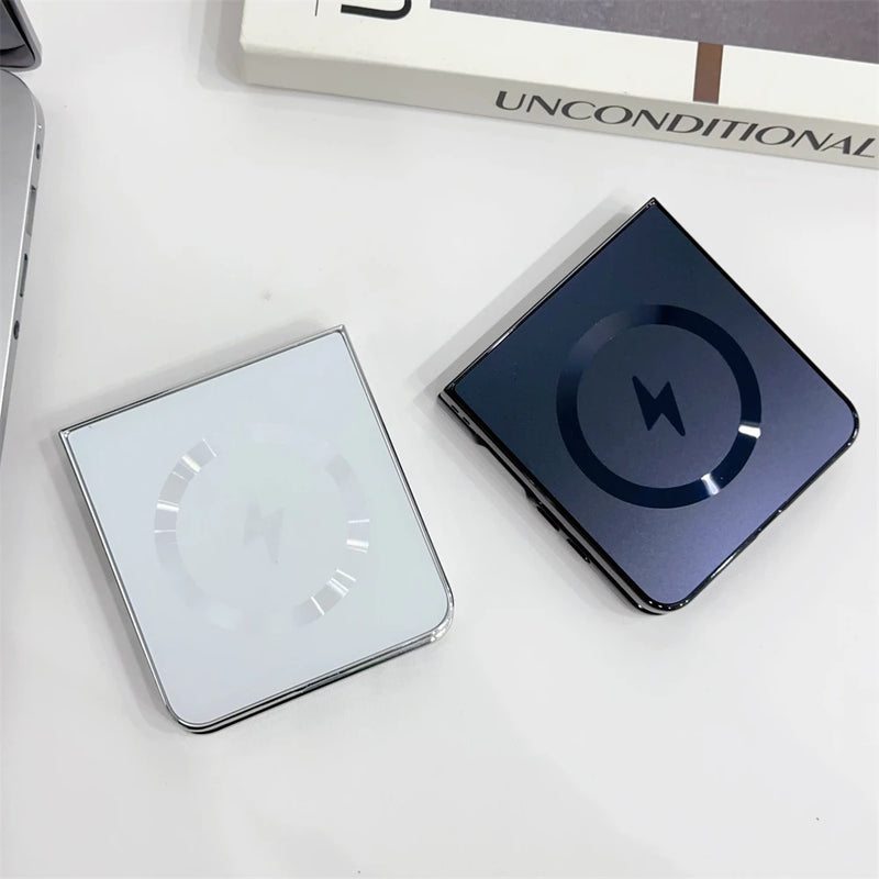 Case/Capa Galvanizada Fosco Magsafe para Samsung Galaxy Z Flip - Series Luxurious