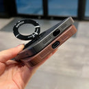 Case Luxury Wood Texture - para iPhone