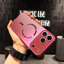 Capa Magnética com Brilho para iPhone 13 ao 18 Pro Max