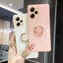 Case Plating Ring Luxury - para Xiaomi