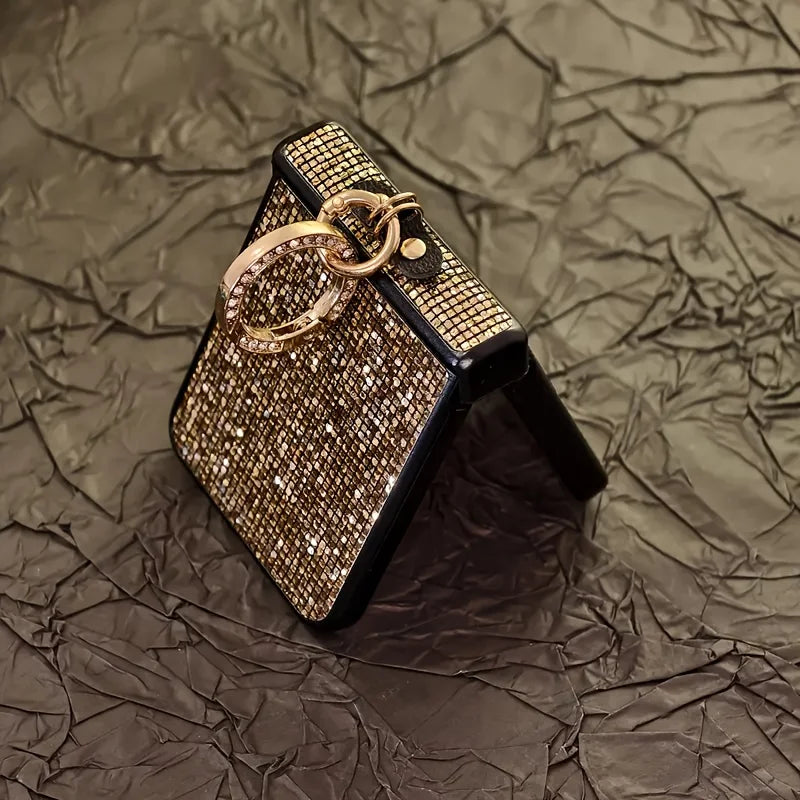 Case/Capa Diamond para Samsung Galaxy Z Flip - Series Luxurious