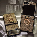 Case/Capa Diamond para Samsung Galaxy Z Flip - Series Luxurious