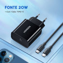 Carregador Ugreen Best Faster 20W USB-C - Para Android e IOS