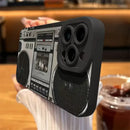 Case Vintage Radio de Silicone - para iPhone