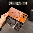 Capa Magnética com Brilho para iPhone 13 ao 18 Pro Max